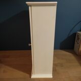 Glass cabinet showcase figurines collection