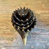 Hedgehog nesting ashtray/trinket dish in brass, attributed to Walter Bosse, for Hertha Baller, Austria 1950s.