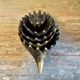 Hedgehog nesting ashtray/trinket dish in brass, attributed to Walter Bosse, for Hertha Baller, Austria 1950s.