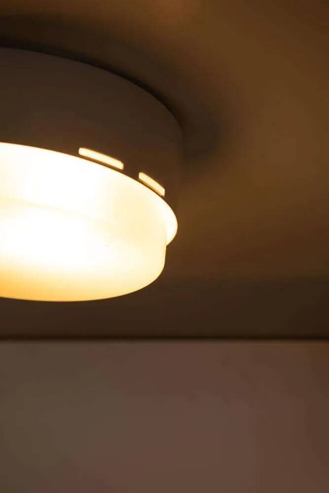 Ceiling/wall light from the 70s Space Age Ahlemann + Schlatter