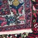 Vintage handmade persian hamadan rug