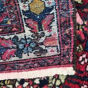 Vintage handmade persian hamadan rug