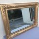 Miroir baroque bois stuc doré epoque xixème façon louis xv....