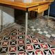 Table en formica avec rallonges