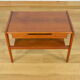 Scandinavian side table in vintage teak 1960