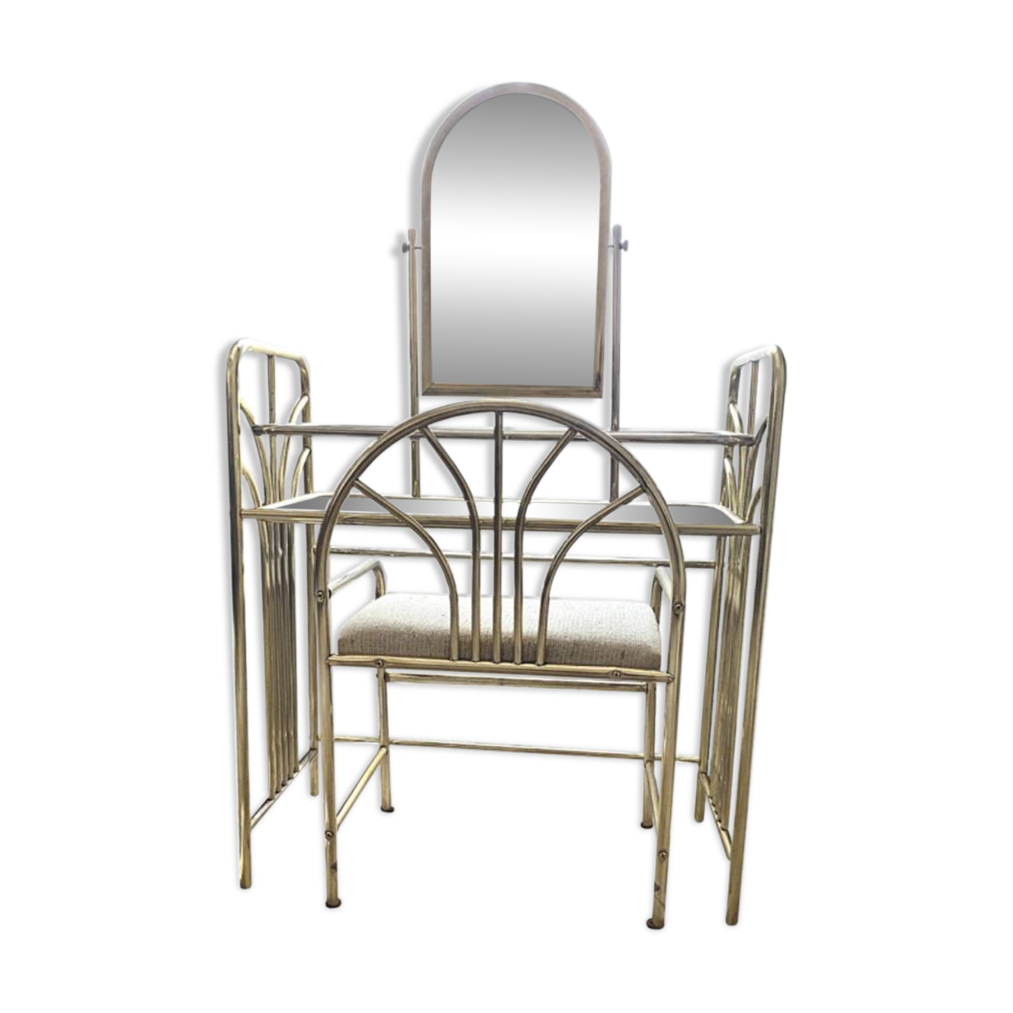 Dressing table + armchair, 70s