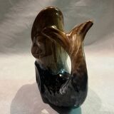 Fish pitcher signed Le Pouliguen