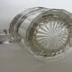 Thick glass carafe