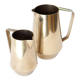 Duo of bronze pitchers