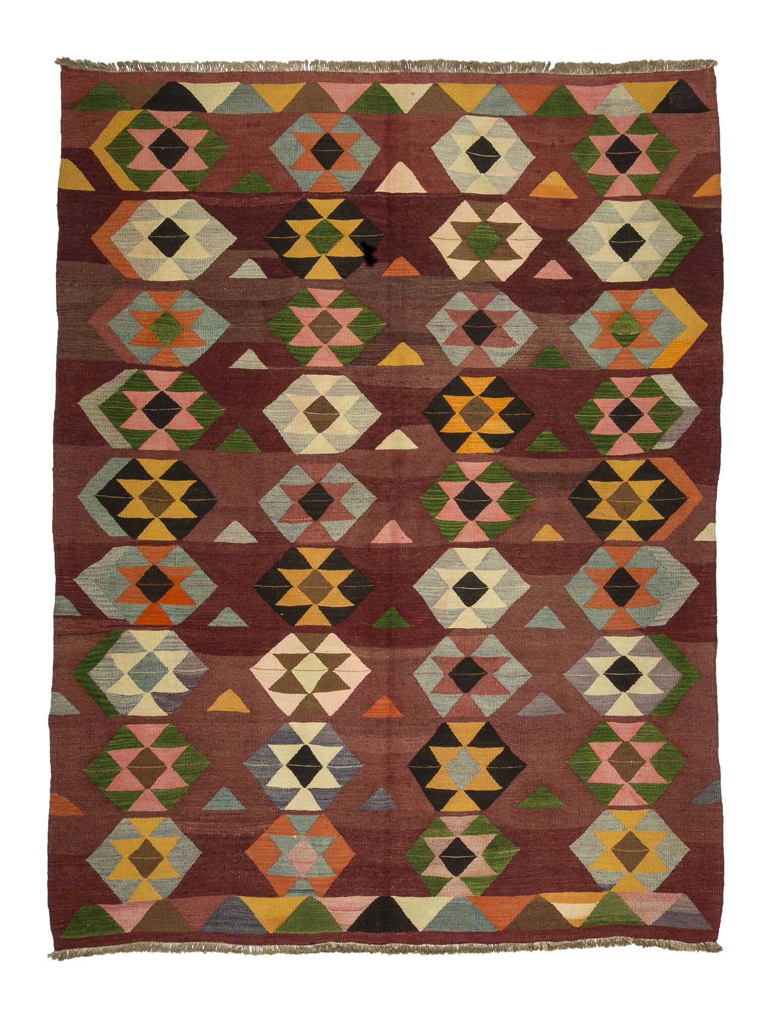 Turkish kilim rug, 240x152 cm, MYK-846