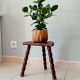 Vintage tripod stool 50s/60s