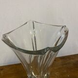 Crystal floral vase