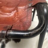 8 "Les Arcs" chairs by Charlotte Perriand - Vintage hotel branding