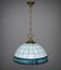 Tiffany-style pendant lamp.