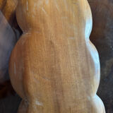 Fruit bowl, handcrafted pocket emptier in solid wood.
