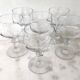 Set de 6 verres en cristal pour vin ou champagne