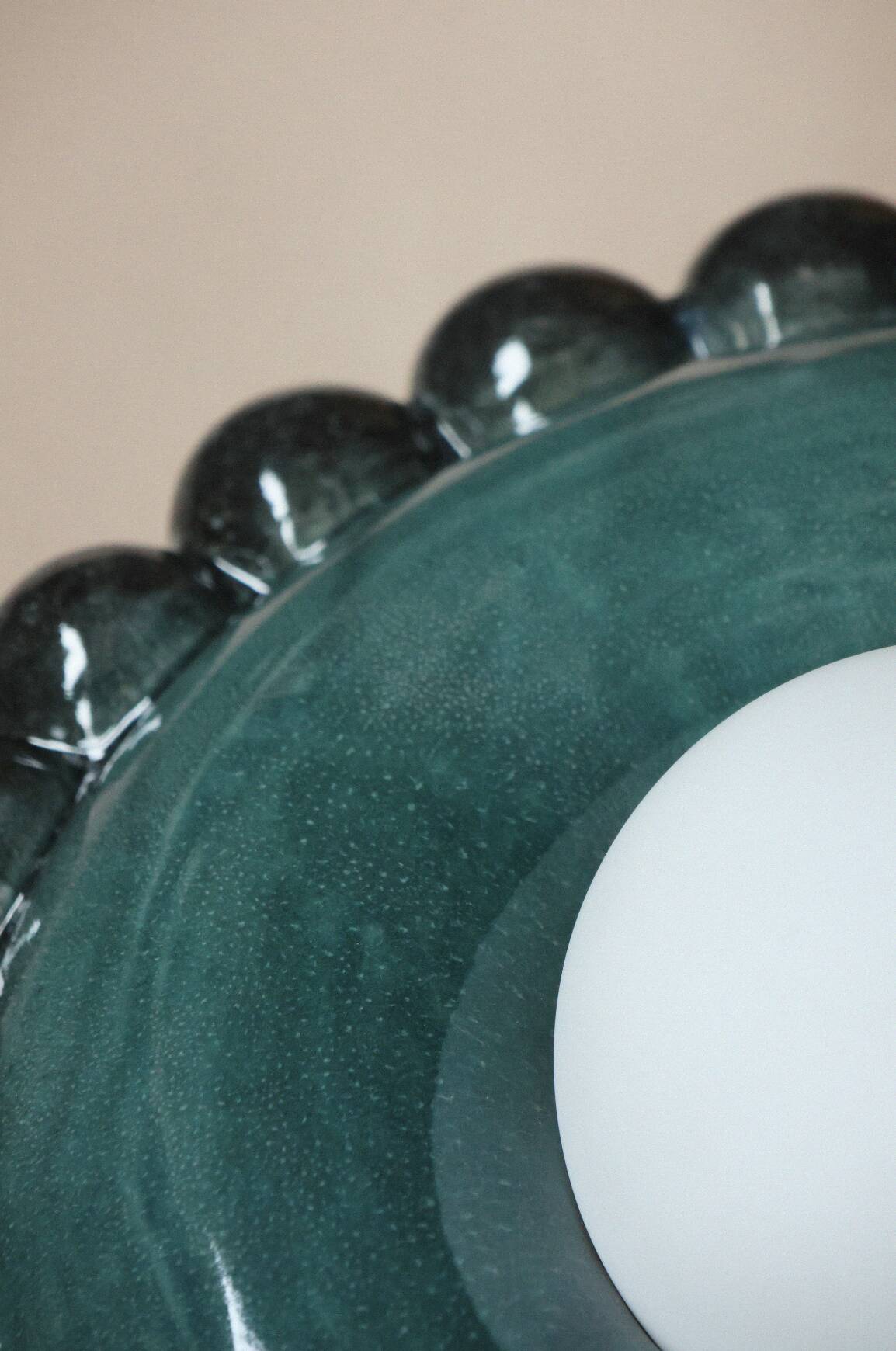 Luna Tall Blue Tena Wall Lamp