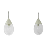 Paire de suspensions par Glashütte Limburg 60/70