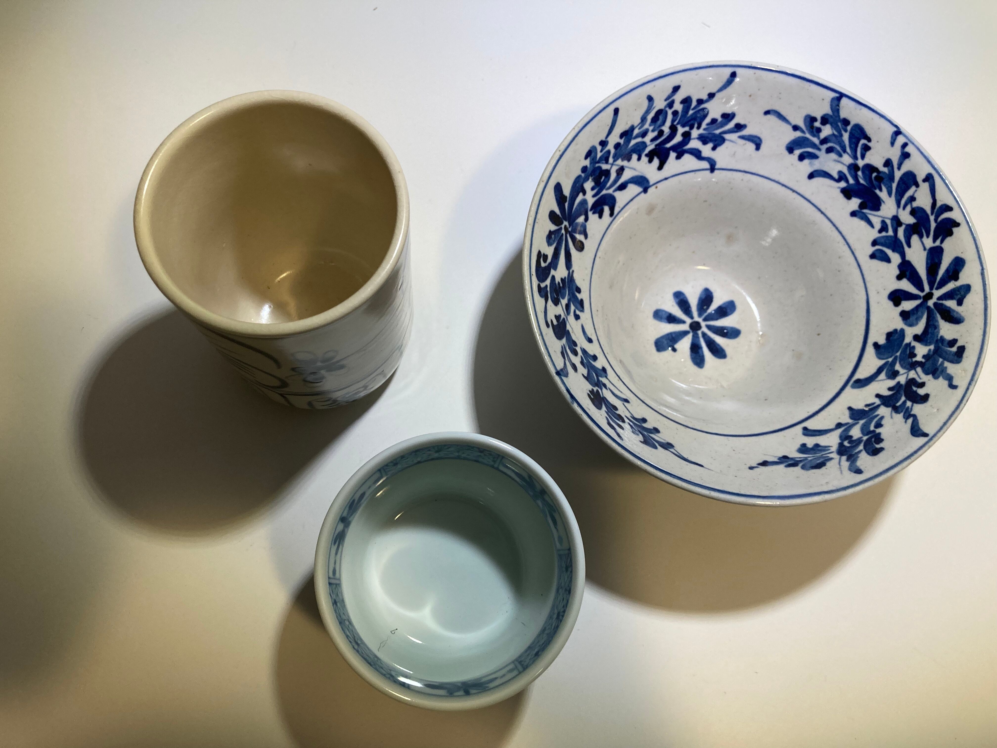 Asian ceramic set