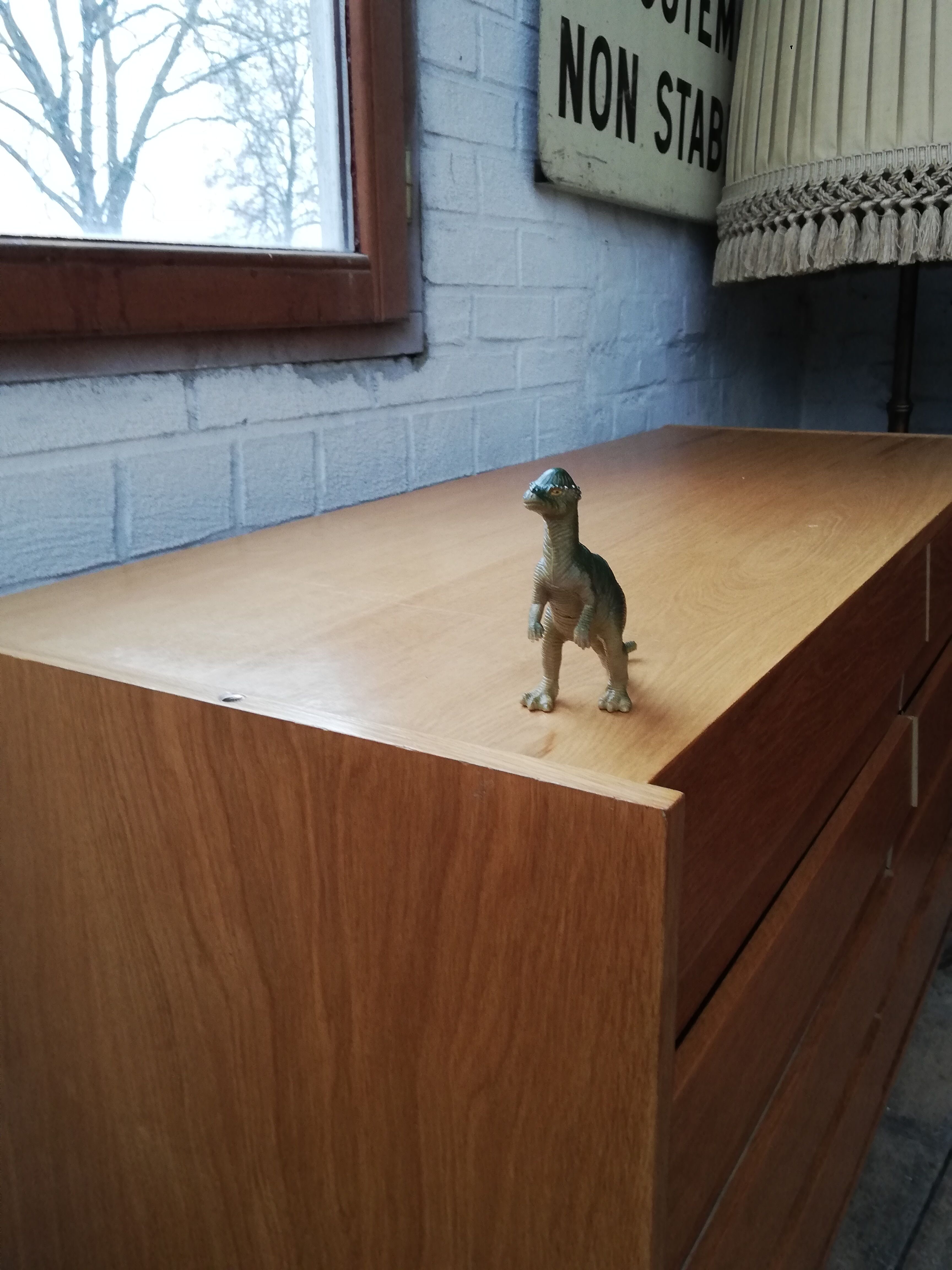 Commode, Tchèque vintage, Jiroutek, U453, 1960 style art déco