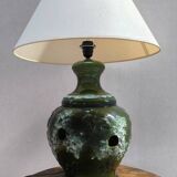 Ceramic lamp from the 60s