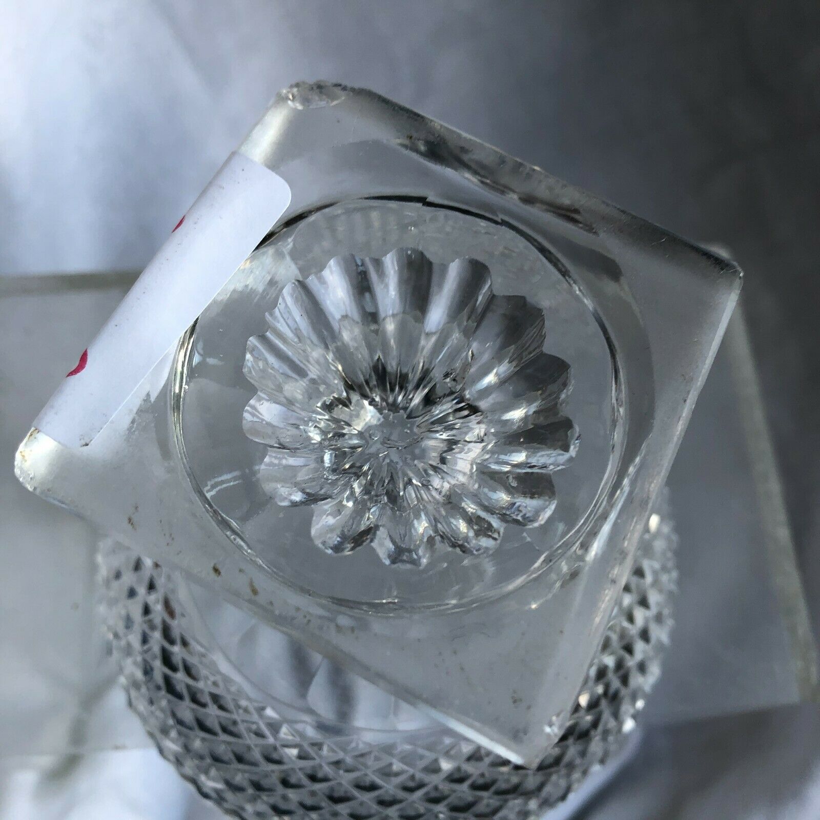 Coupe vide poche en cristal 19ème siècle