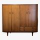 Vintage teak wardrobe from the 60s