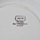 Set of 6 hollow plates Terre de Fer, model "Odette", Digoin Sarreguemines