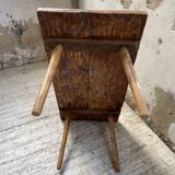 Table basse art populaire Suisse 1900