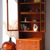 Vintage bookcase with lighting - E. Gomme - G Plan