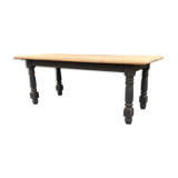 Old solid oak farmhouse table