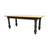 Ancienne table de ferme en chêne massif