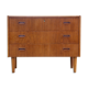 Vintage teak Danish design chest of drawers