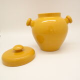 Mustard yellow pot