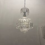 Crystal Murano Glass Light Pendant 1950’s