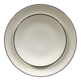 Set 2 assiettes en porcelaine