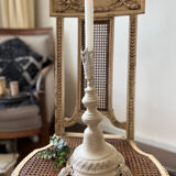 Bronze candle holder regulates 19th century