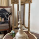 Bronze candle holder regulates 19th century