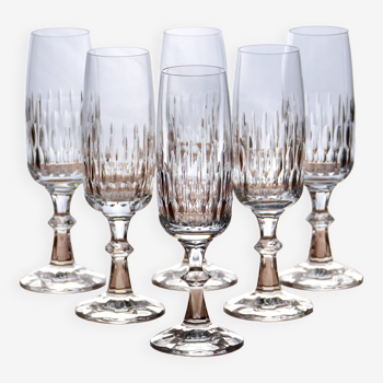 Schott Zwiesel "Tango" crystal champagne flutes