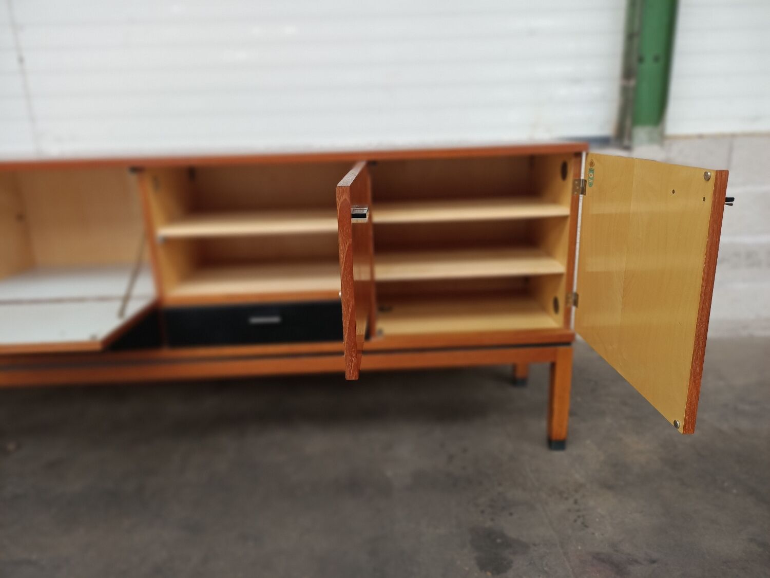 Scandinavian teak row