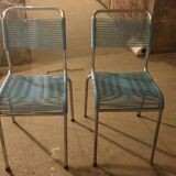 Scoubidou chair seventies