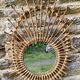 mirror glass sun Mid-Century in Bamboo & Rush, Vintage - No. 2