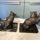 Pair of bear bookends by Thomas Cartier