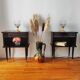 Pair of vintage bedside tables