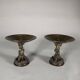 Christophe Fratin (1801-1864) Pair of Bronze Cups with Bears