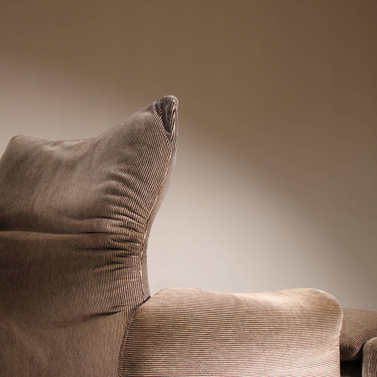 Lounge Chair & Ottoman ‚Maralunga‘ by Vico Magistretti for Cassina