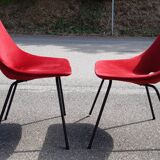 Pierre Guariche barrel chairs