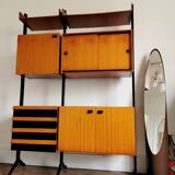 70's Italian modular bookcase