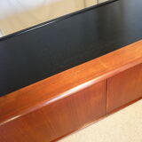 Vintage Scandinavian teak bass row