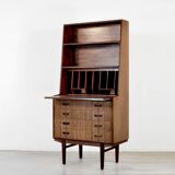 Vintage Midcentury Danish Bookcase / Secretary in stunning Rosewood